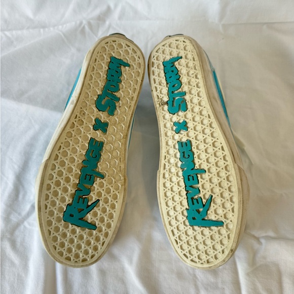 Revenge x Storm Vans Blue/White Size 8 - Picture 5 of 6